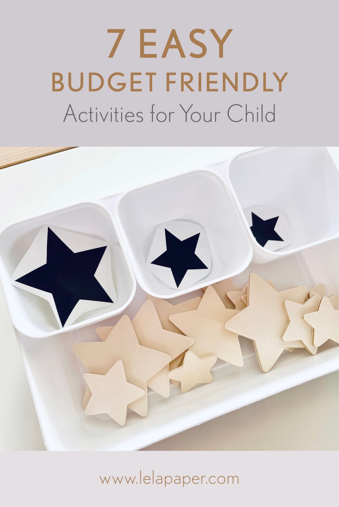 Easy Low Budget Activities for Kids