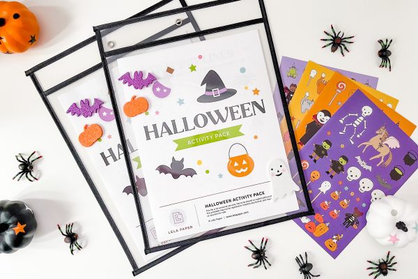 Halloween Activity Pack Printable for Kids