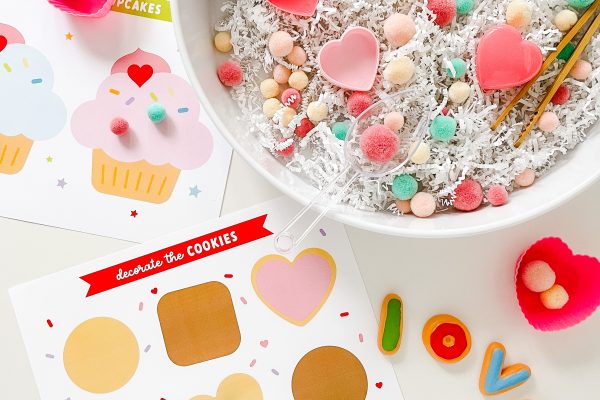 Love Valentine Sensory Bin