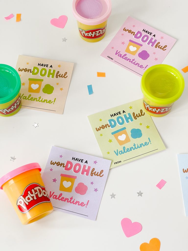 Play Dough Class Valentine